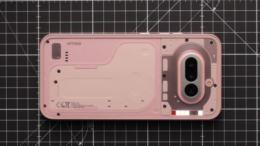 Розовый Nothing Phone (4a)