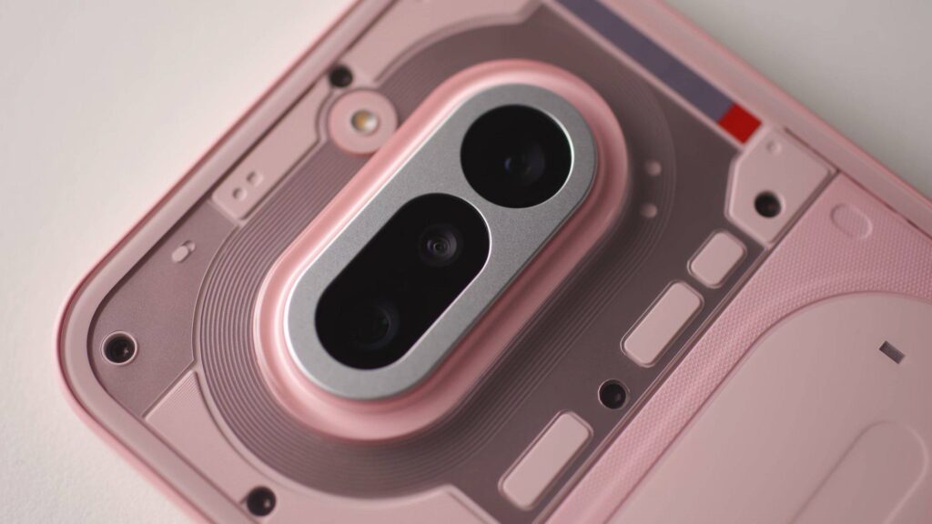 Розовый Nothing Phone (4a)