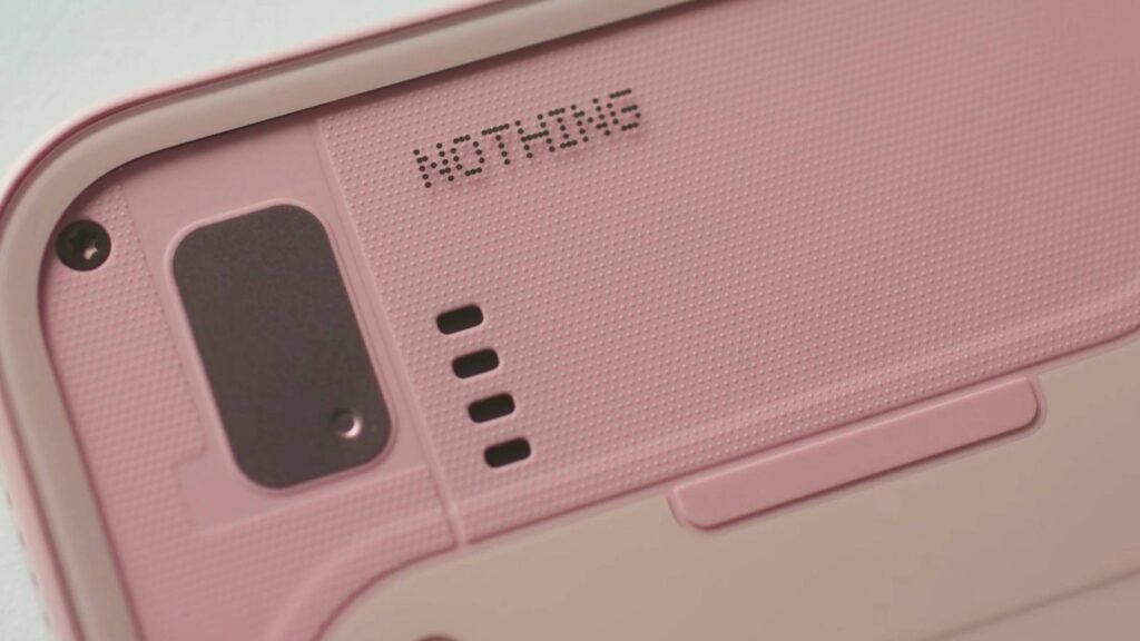 Розовый Nothing Phone (4a)