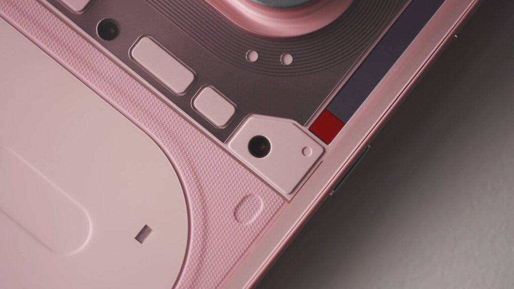 Розовый Nothing Phone (4a)