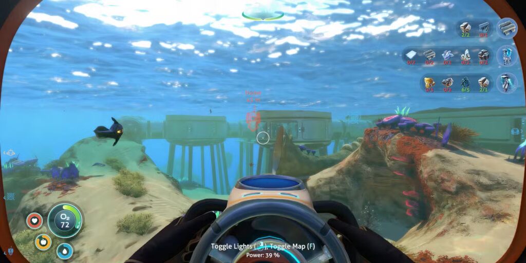Открытый мир Subnautica